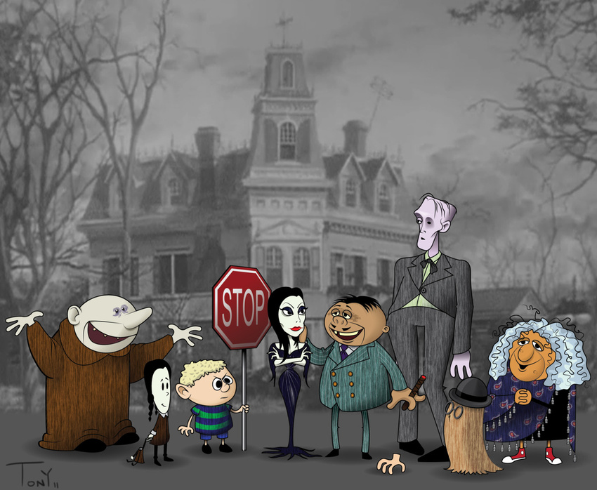 Addams Family concept art