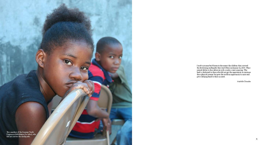 ROLE: Book Designer + Photographer //Photography Book Produced after the 2010 Earthquake in Haiti. A few sample spreads are di
