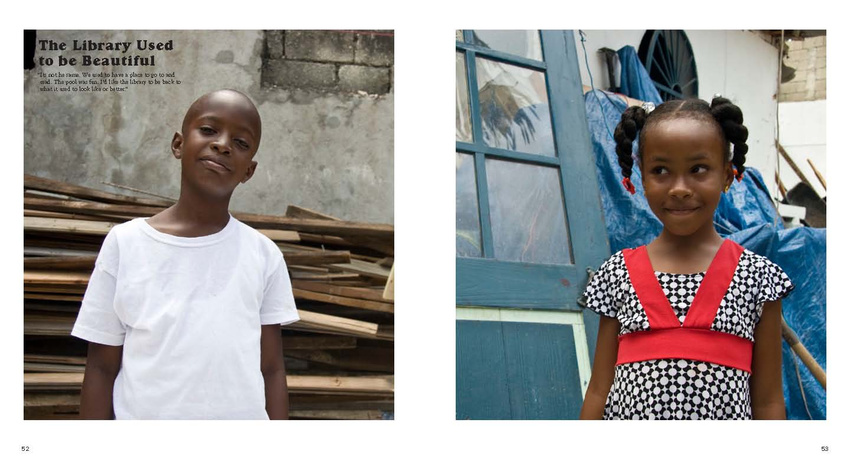 ROLE: Book Designer + Photographer //Photography Book Produced after the 2010 Earthquake in Haiti. A few sample spreads are di