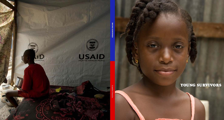 ROLE: Book Designer + Photographer // Photography Book Produced after the 2010 Earthquake in Haiti. A few sample spreads are d