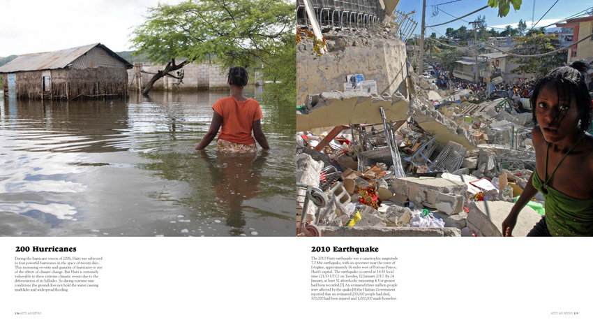 Book Produced focusing on the coverage of the 2010 earthquake in Haiti Via Facebook, CNN and Online Articles