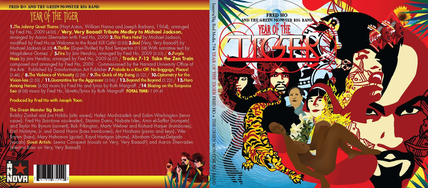 ROLE: Art Concept + Graphic Designer + Illustrator // CD design : YEAR OF THE TIGER