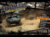 Stuntman Ignition - UI design for Xbox 360