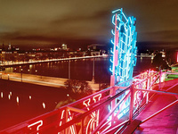 COPENHAGEN NEONS, art photography series, Denmark (2004).