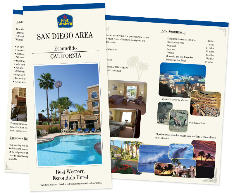 Best Western Escondido Brochure