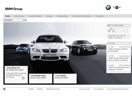 BMW Group Relaunch
