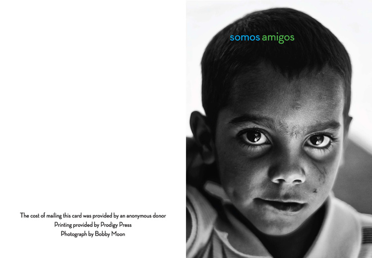 Somos Amigos Christmas Card 2010