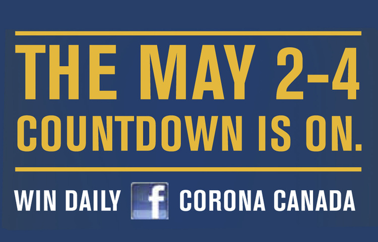 Corona May 2-4 Countdown