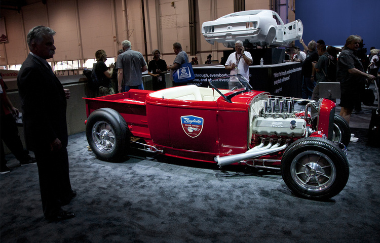 Corky Coker at SEMA 2010