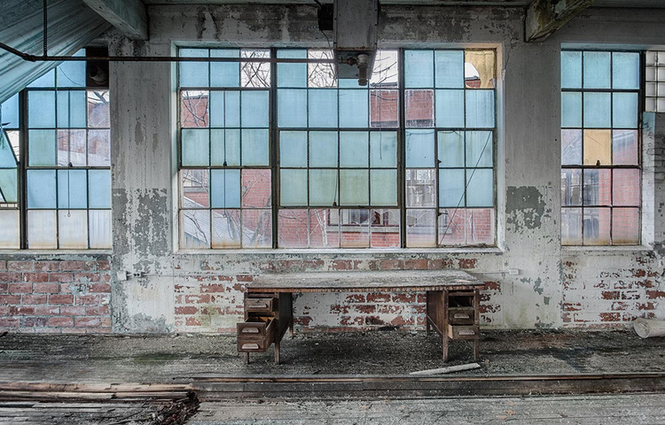 Desk - Turn of the Century Factory