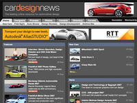 Car Design News website concept and development, 1999-2008