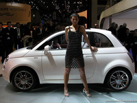 Auto show photography (Geneva 2004)