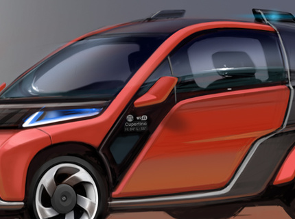 City car concept sketch, 2011