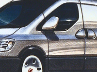 Opel Vivaro early concept sketch, 1995