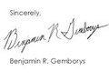 My Cover Letter