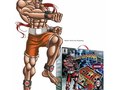 Ultimate Kickboxing illustration for Naki World, Inc., Walnut, CA