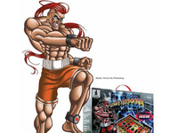 Ultimate Kickboxing illustration for Naki World, Inc., Walnut, CA