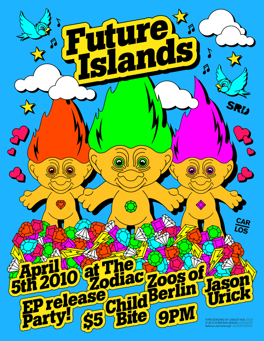 Future Islands Treasure Trolls