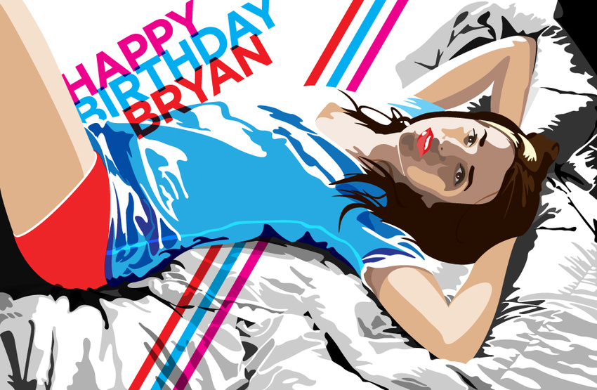 HAPPY BIRTHDAY BRYAN