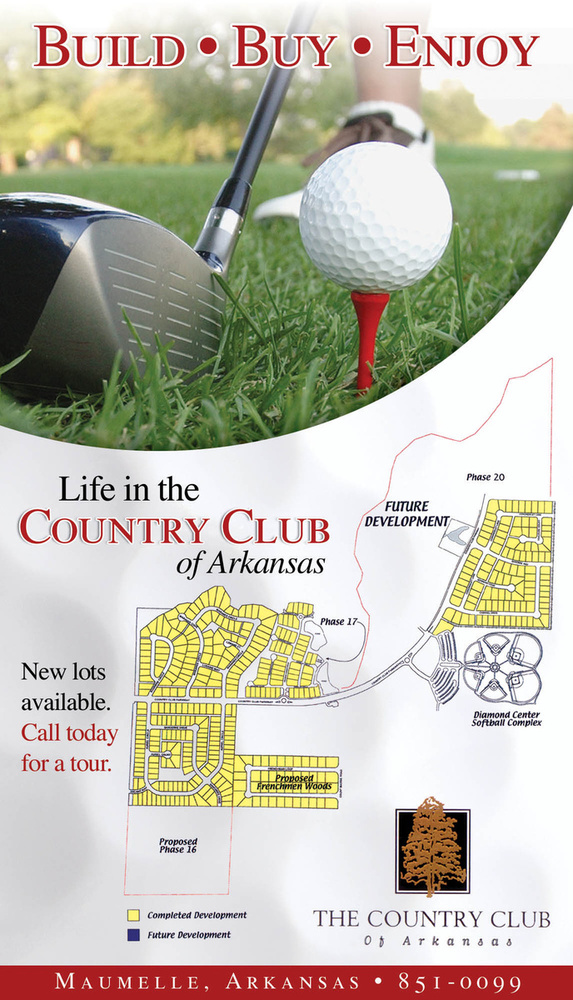 Country Club Newspaper Ad