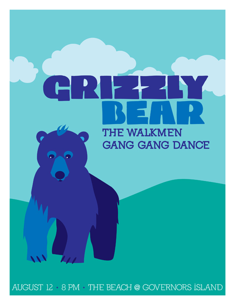 Concert Poster: Grizzle Bear