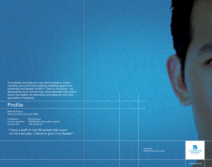 Viramune: Rebranding Campaign: Original Concept & Design