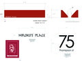 Hiroko's Place Cafe: Signage specs