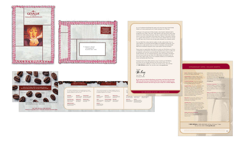 Gevalia Kaffe: Direct Mail