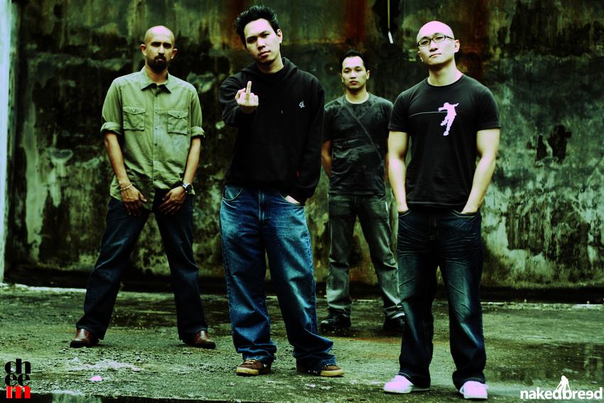 nakedbreed band profile shoot