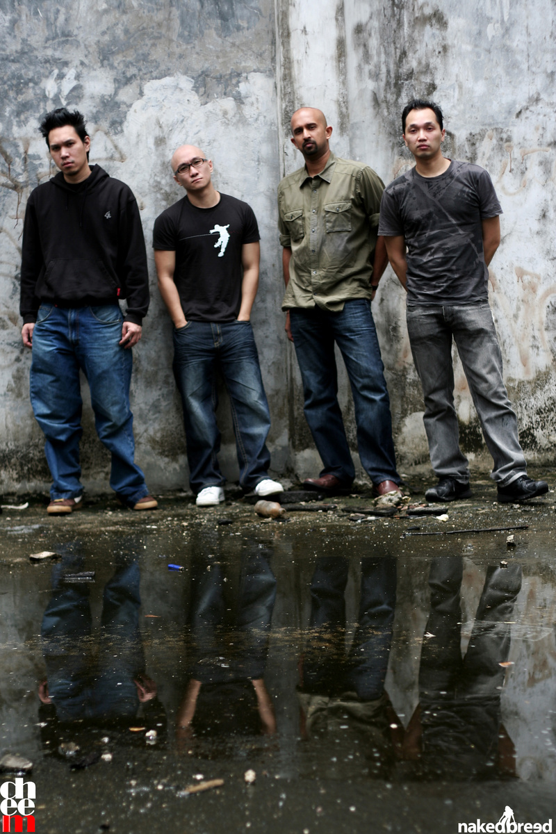 nakedbreed band profile shoot