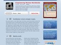 UNIFEM website mockup
