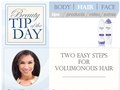 Unilever widget Dove page