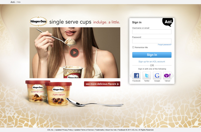Haagen Daaz Mail Sign In