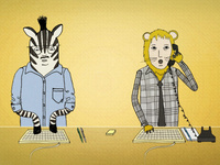 Manimals. Viewable here: http://goo.gl/Gr4YM