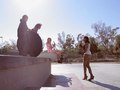 Behind the scenes with Chanel West Coast
