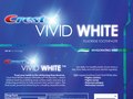 Crest Vivid White toothpaste box (2007)