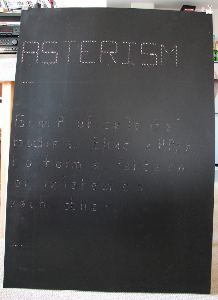 Light Typeface / Poster