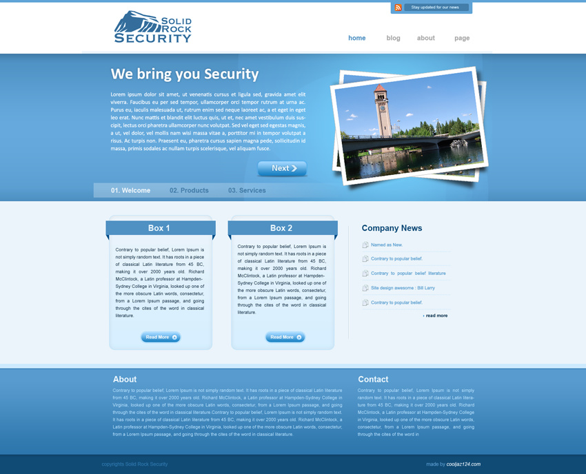 Web / Wordpress Designs