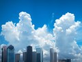 Houston Cumulonimbus Skyline, 2012 ©Cyndy Allard
