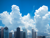 Houston Cumulonimbus Skyline, 2012 ©Cyndy Allard