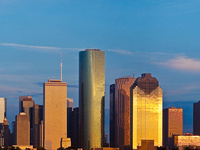 Golden Houston Skyline 2012, ©Cyndy Allard