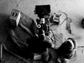 behind the scenes still from "the 27 club"