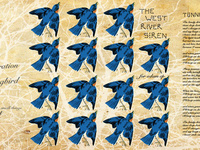 CD Booklet,The West River Siren, Side 1