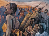 Kpanlogo - watercolor, 2004