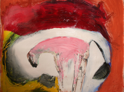 remember (the goat) glentenassig. mixed media on paper.