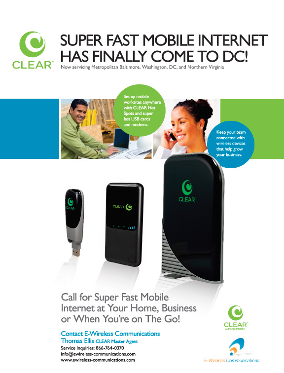 Clear advertisement, subcontracted through StrateComm, Inc.