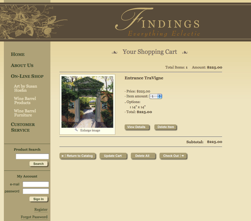 Retail Store - eCommerce - Product Detail