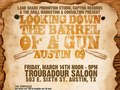 SXSW flyer design for Landshark Promotion