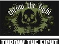2 sided sticker design for Throw The Fight