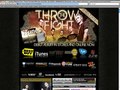 Myspace design for Throw The Fight